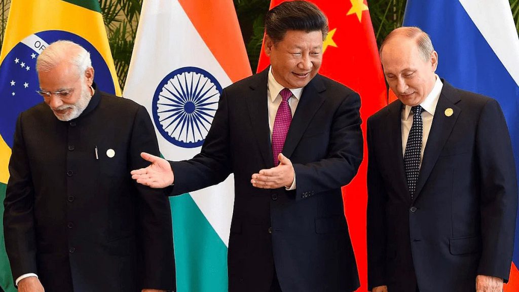 poutine xi modi russie inde chine brics